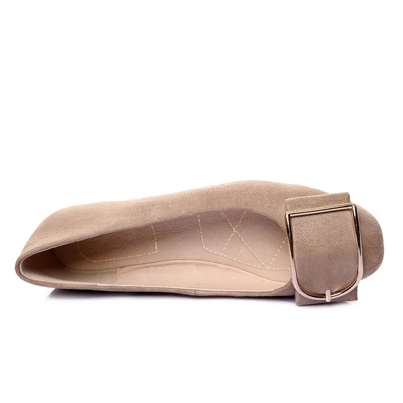 Женская обувь на плоской подошве зимние женские балетки из натуральной кожи