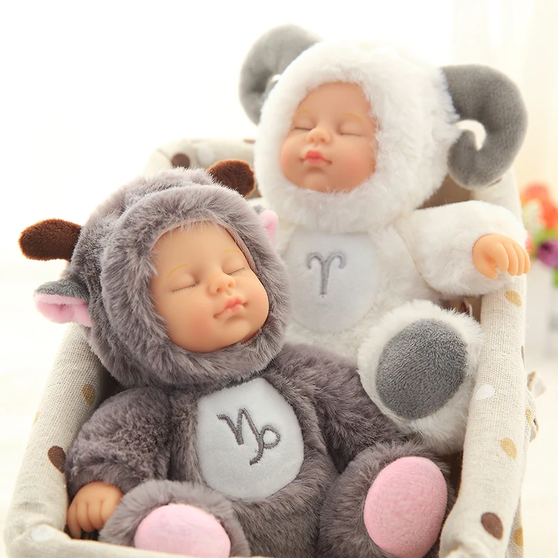Kawaii 12 созвездий Bjd Bebe спящие куклы Мягкие плюшевые игрушки для детей