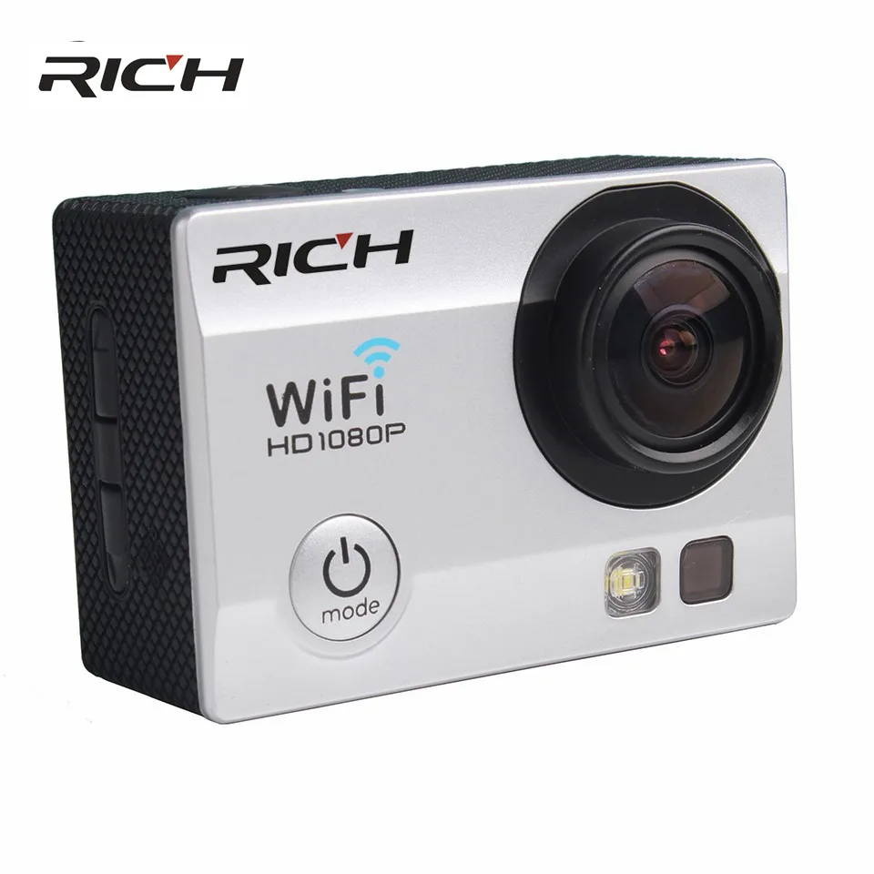 

4K Wifi Action Camera SJ8000R 4K/30fps 1080P/60fps 720P/120fps 2.0" 170D Helmet Cam Mini Camera Waterproof Action Camera