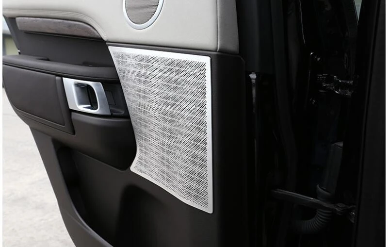 4 шт. накладки на Автомобильные колонки из алюминиевого сплава для Land Rover Discovery 5 LR5