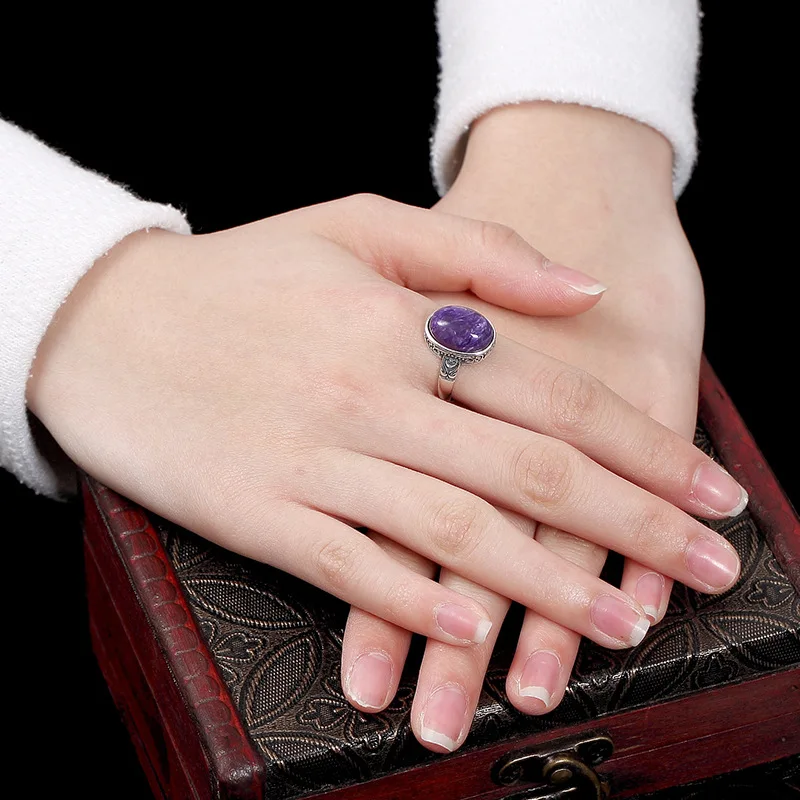 Распродажа 2018 Новое поступление старинная Мозаика из чистого серебра S925 пробы с