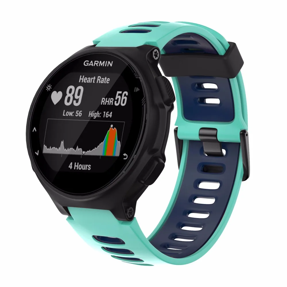 ANBEST мягкий силиконовый ремешок для часов для Garmin forerunner 235 220 230 620 630 735XT силиконовый ремешок часов для Garmin forerunner