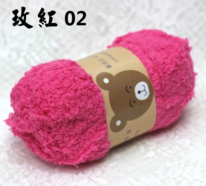 Mylb 1 шт. = 50 г Супер мягкая гладкая крупная акриловая двойная пряжа для вязания шерстяная пряжа красочный детский Моток шар пряжа для вязания своими руками