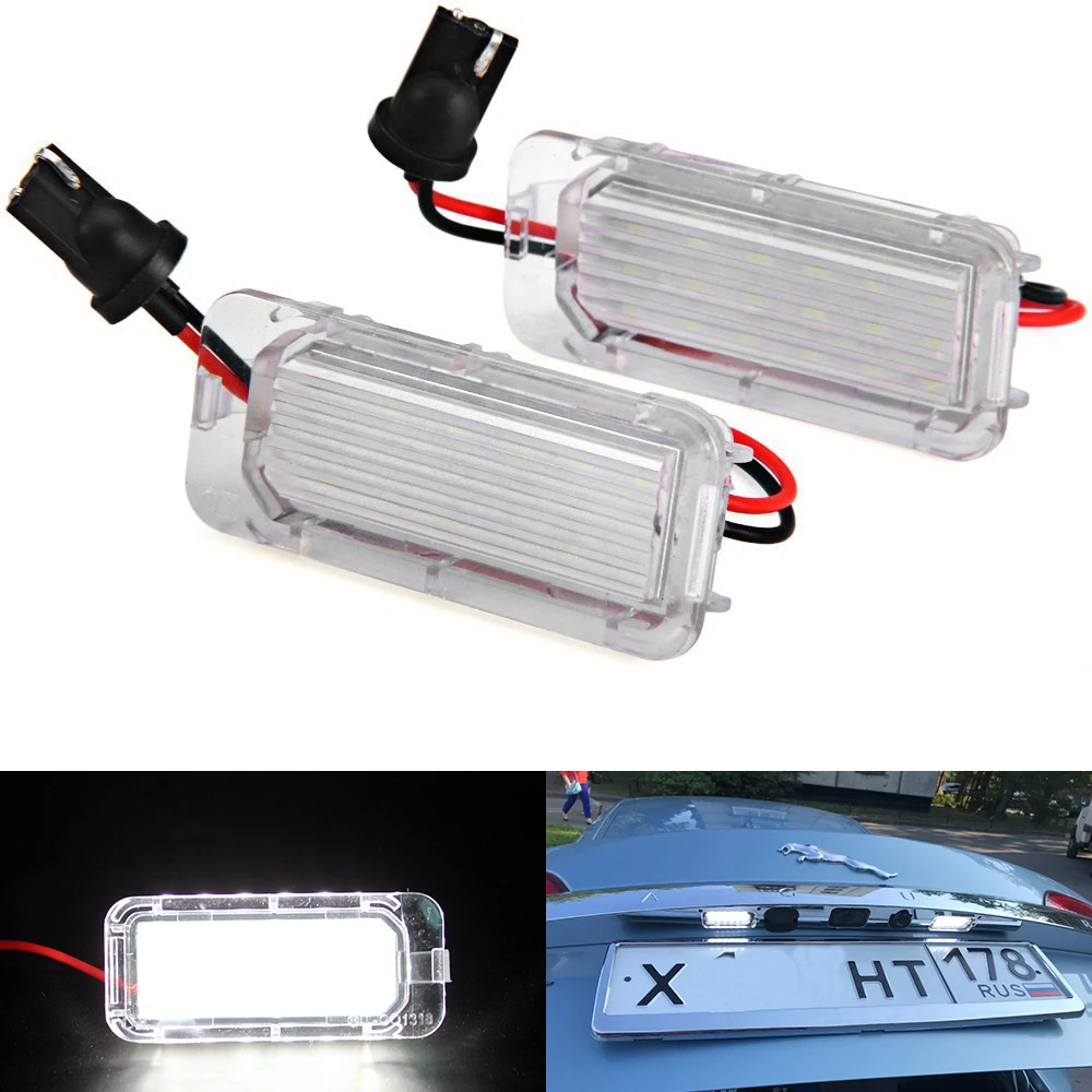 Светодиодный светильник для номерного знака Jaguar XF X250 XJ X351 без ошибок 2 шт.|lamp for|lamp