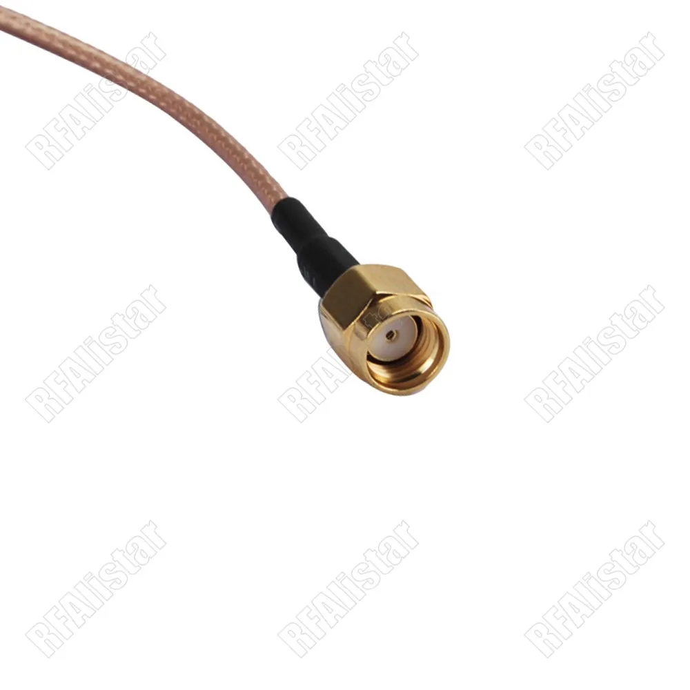 RP-SMA мужской правый угол для RG316 РЧ отрезок коаксиального кабеля в сборе Wifi