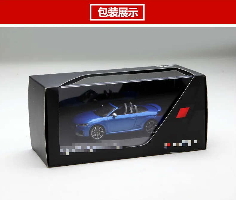 Подлинный 1/43 специальный литье металла тонкой Rs3 автомобиль Рабочий стол дисплей Коллекция Модель игрушки для детей