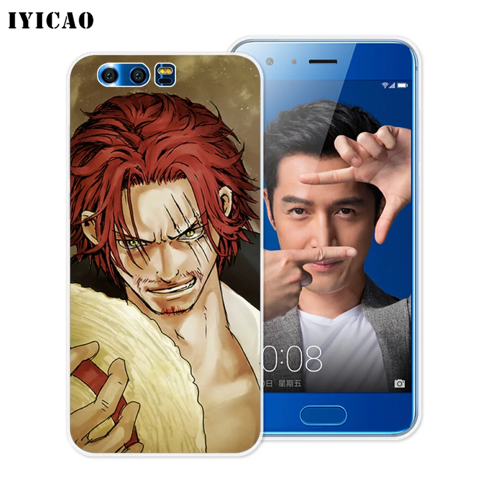 Мягкий силиконовый чехол IYICAO Mihawk shanks для Huawei Y9 Y7 Y6 Prime 2018 Honor 8C 8X 8 9 10 Lite 7X 7C 6A 7A Pro |