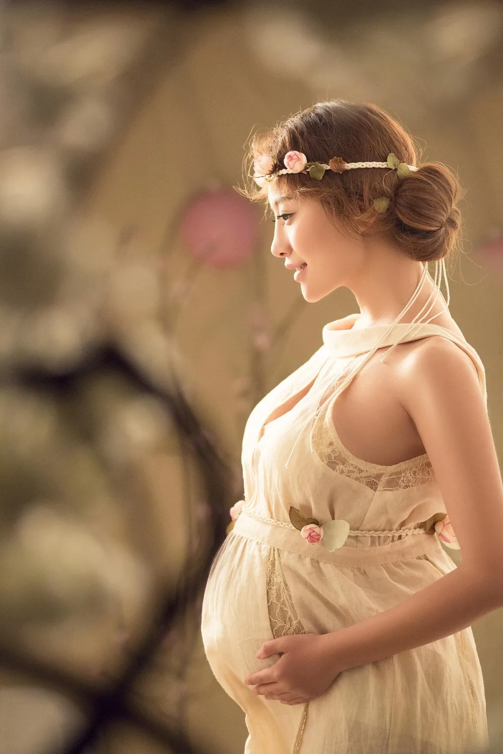 Платье для беременных платье фотосъемки с пеньковой юбкой новинка 2017 | Женская