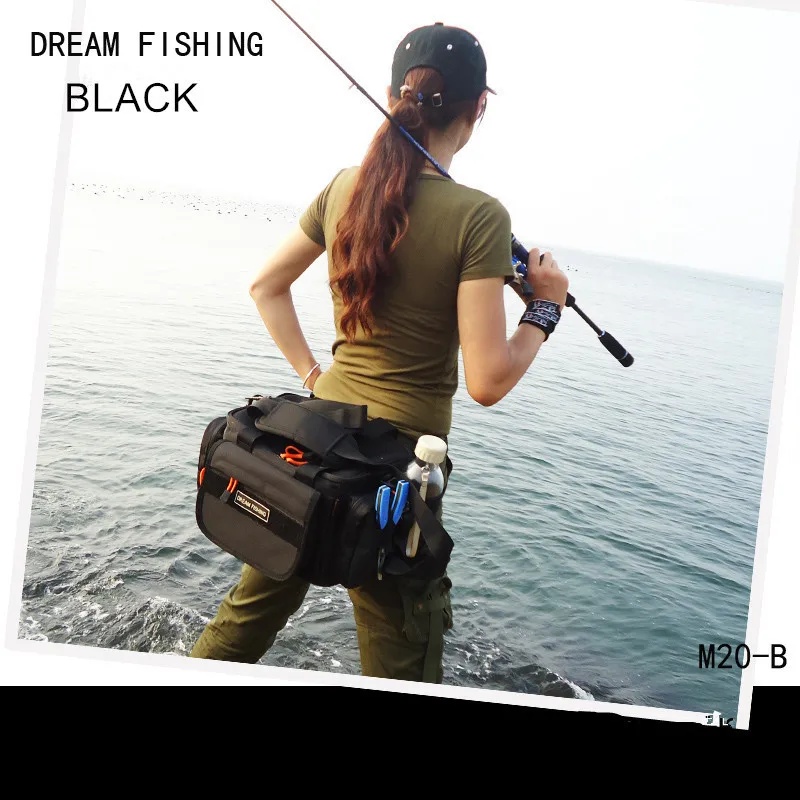 Dream Fishing 28*17*20 см Франция 2000D нейлоновая многофункциональная сумка для приманки, посылка для ловли карпа, сумки для рыболовных инструментов Bolsa De Pesca