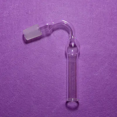 Изогнутый переходник для сушки стеклянной трубки с соединением 24/29 лабораторное