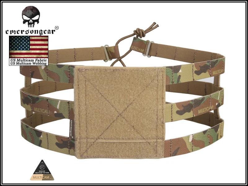 Cordura Эмерсон 3-полосный облегченный широкий матерчатый пояс для: AVS/СКП жилет джемпер Перевозчик боевой Шестерни EM7437 - Цвет: MC
