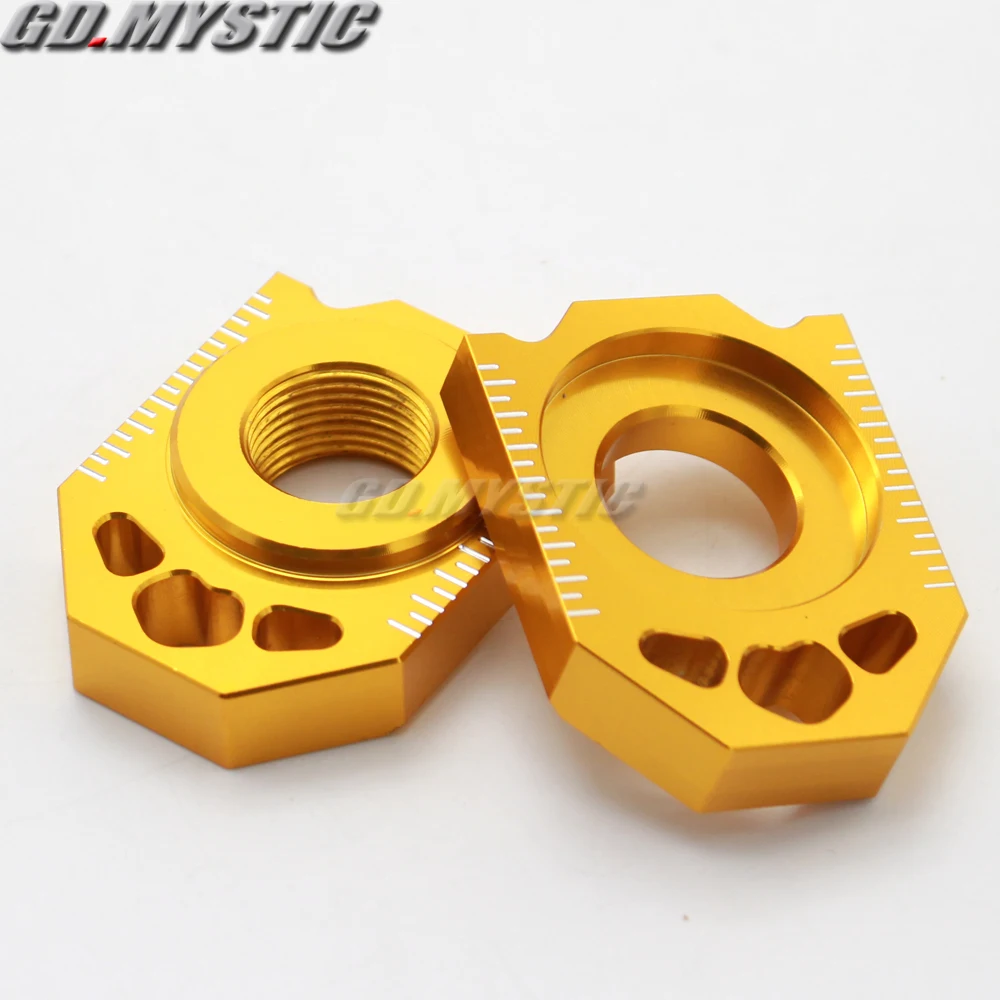 CNC сзади цепь Настройщик ось блока для KTM SX SX-F XC XC-F EXC EXC-F XC-W XCF-W 85 125 150 300 350 450 530 SX85 EXC250 EXC300