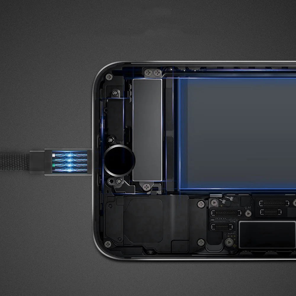 FBYEG 3A usb type-C кабель Micro Usb кабель для iphone Andriod Tpye-C провода Дата кабели для Xiaomi Redmi Note 7 USB-C