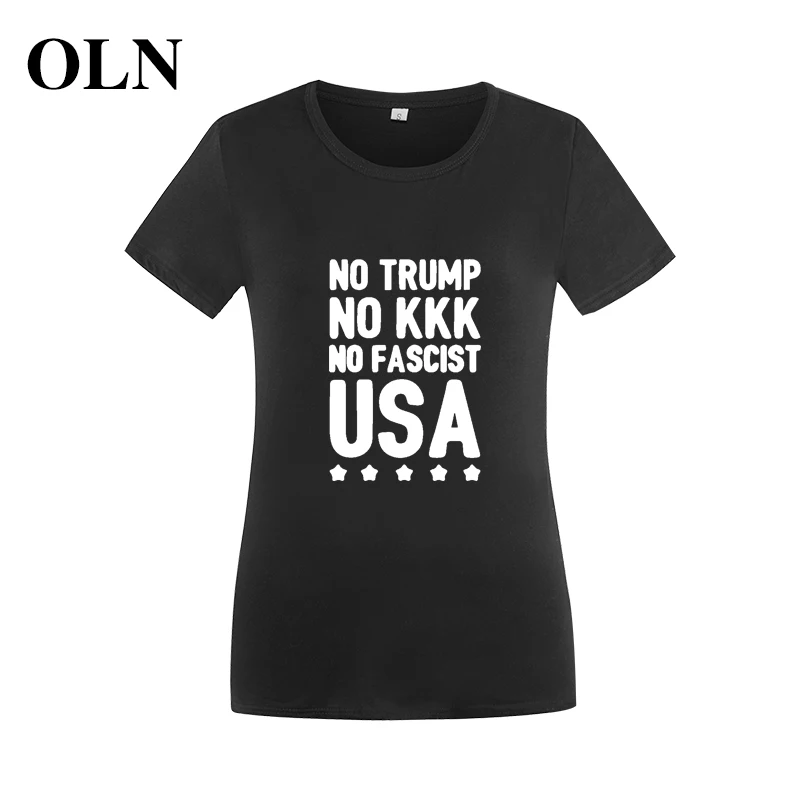 OLN 2018 Лето Новое поступление США Женская футболка Tumblr Kawaii с надписью забавная