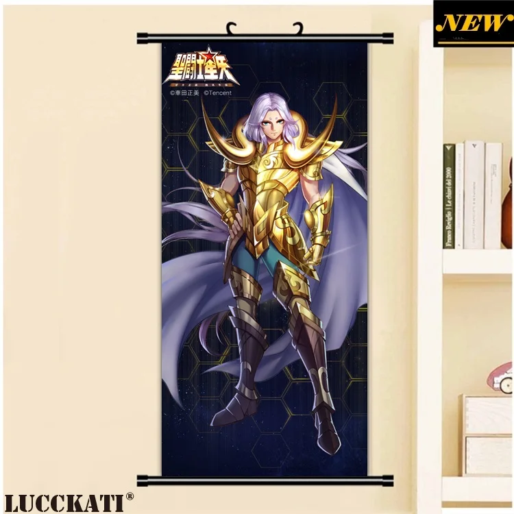 45X95 см святая Сейя Рыцари зодиака Seinto Seiya CAME мультфильм аниме Настенная картина плакат в рулоне холст живопись