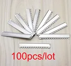 Суперострая бритва из нержавеющей стали, 100 шт.лот, бритва для мужчин, профессиональный парикмахер, бритвенные лезвия