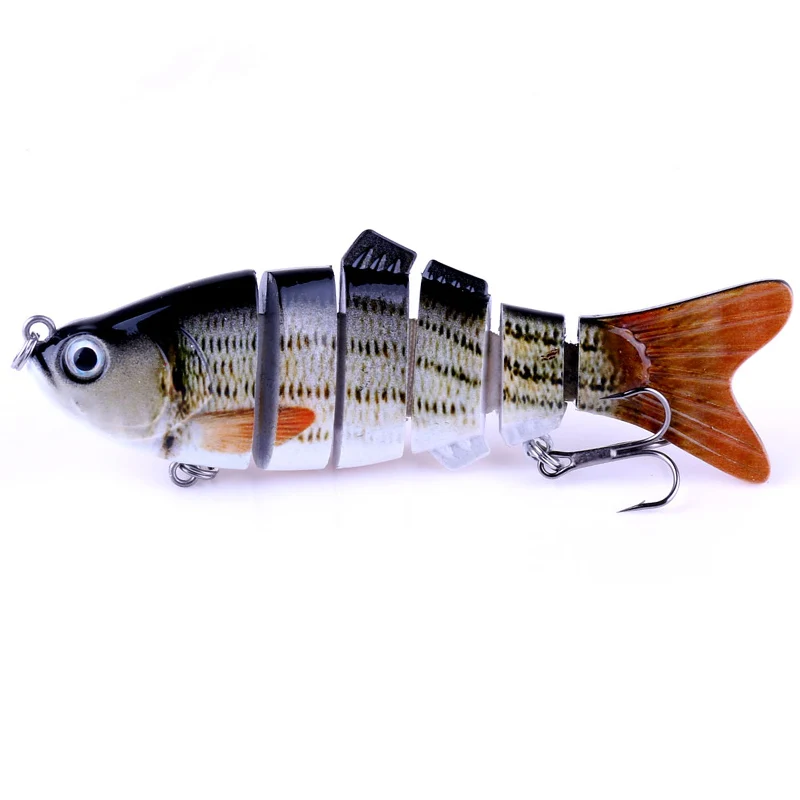 

10cm 18g Isca Artificial Lures Fishing Wobbler Lifelike Fishing Lure 6 Segment Swimbait Crankbait Hard Bait Fishing Tackle