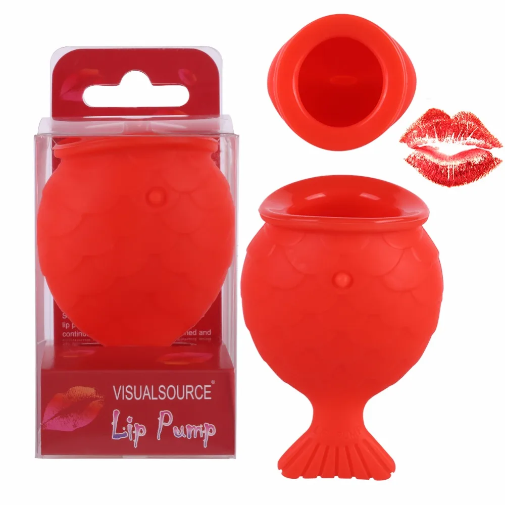 

NEW Silicone Fish Shape Sexy Full Lip Plumper Enhancer Lips