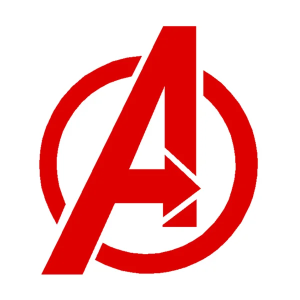 Наклейки для автомобиля Marvel Мстители щит креативные Декоративные наклейки для лобового стекла топливный бак крышка авто тюнинг Стайлинг винилы D10 - Название цвета: Красный