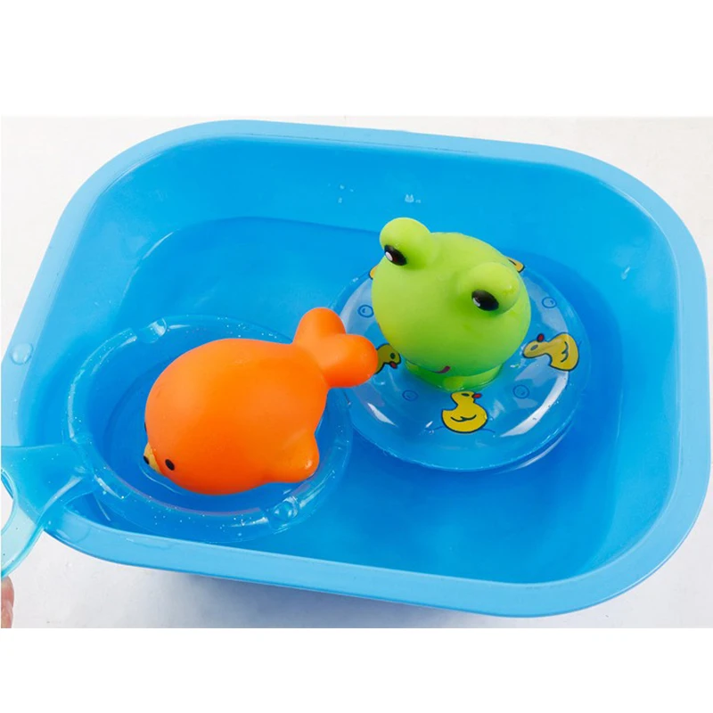 ABS для детей водные игрушки безопасная мягкая резина обучения разминанию