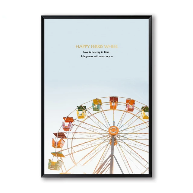 Современная серия Ферриса Funney Life комбинированная Водонепроницаемая Картина на