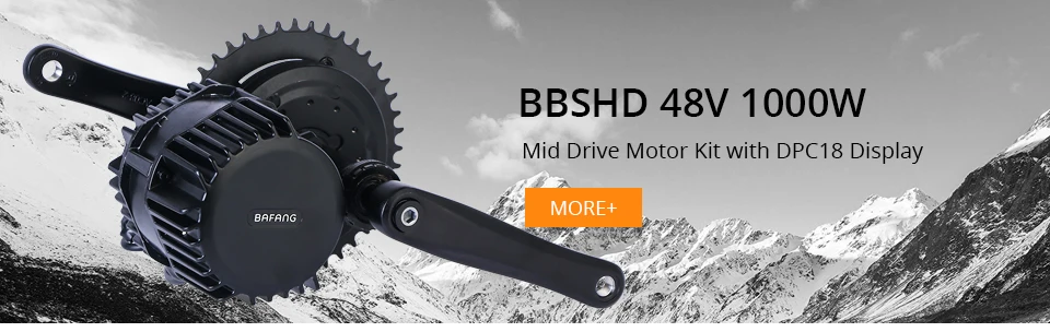 BAFANG Mid Crank мотор BBS01 36V 350W Bafang Наборы 8FUN 350 Вт Мотор C18 Дисплей Bafang двигателя