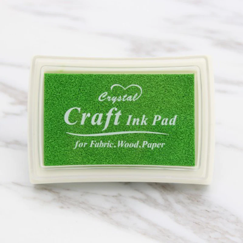 Подушечка для горячего чернил с чернилами отпечатков резиновых штампов DIY печать