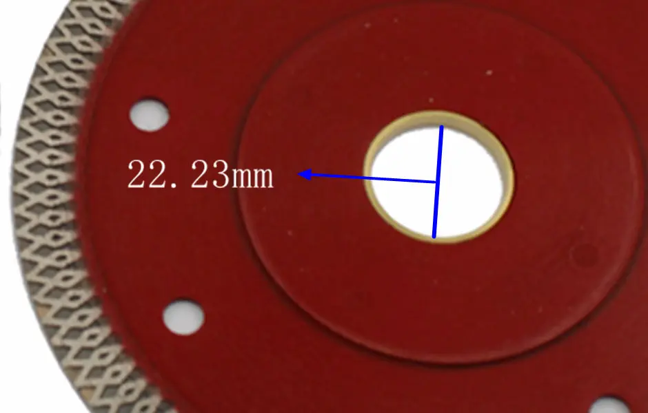 D125x1.4x10x22.23mm супер тонкий 5 дюймов Лезвие дисковой пилы для резки Grantie Фарфор Керамика