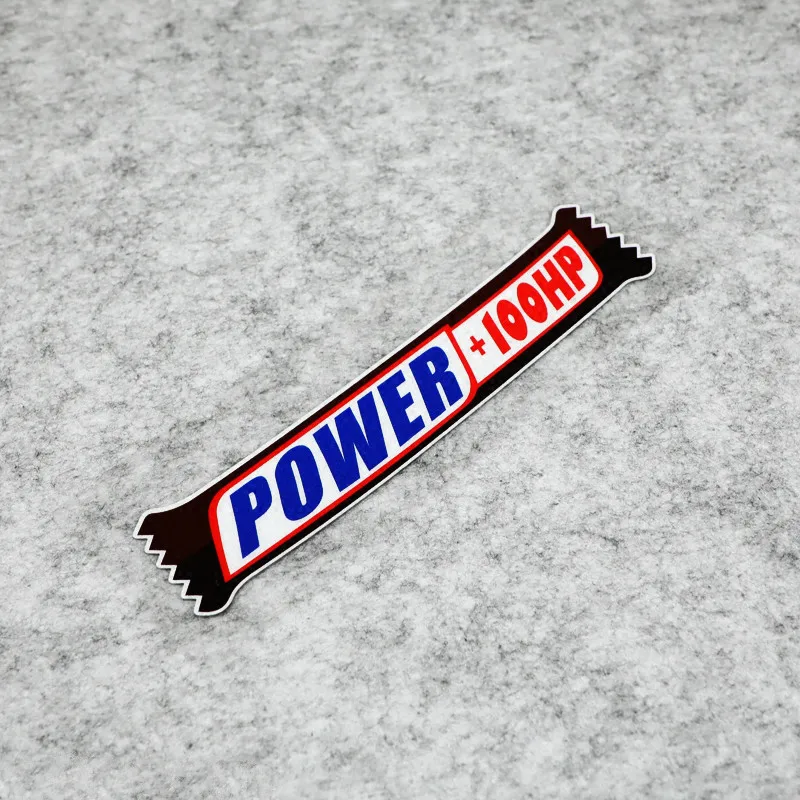 Креативная Светоотражающая наклейка GalonDeco Chocolate POWER + 100 л. С. Для модификации