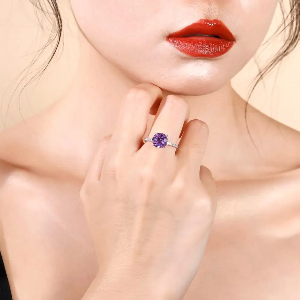 Gemb's BALLET 2.66Ct натуральный аметистовый драгоченный камень классическое