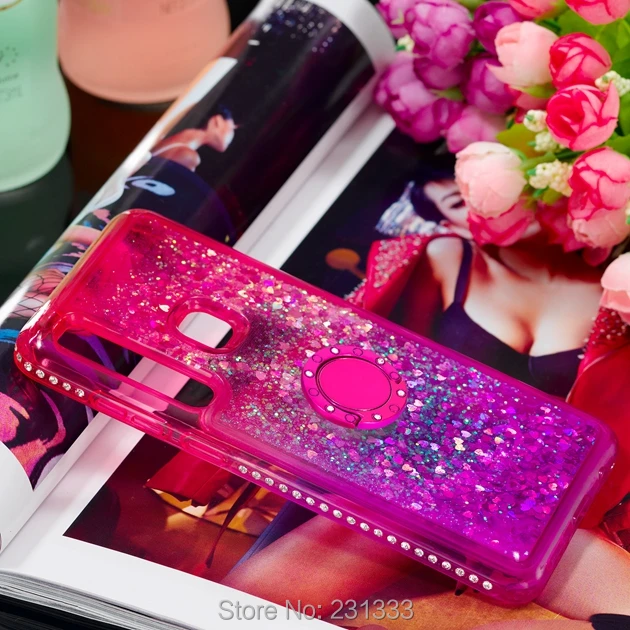 Мягкий чехол из ТПУ C-ku для Samsung Galaxy J4 J6 A9 A7 J3 J7 A6 PLUS 2018 с кольцом-подставкой 1 шт. |