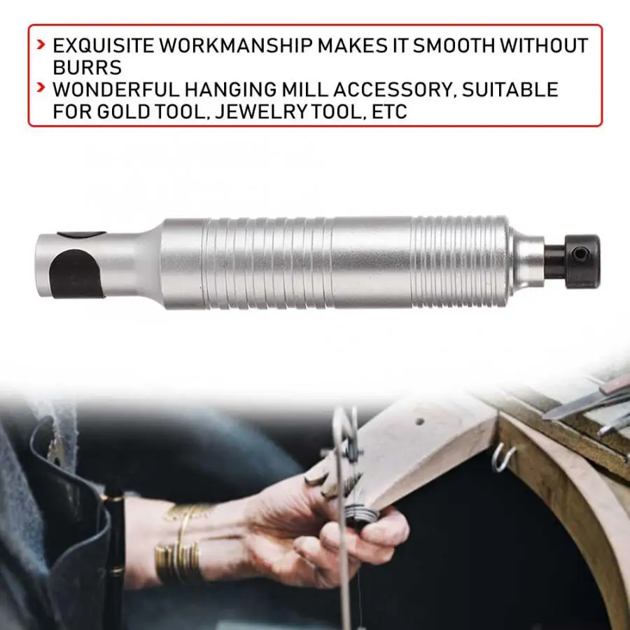 Профессиональный металлический гибкий вал ручка аксессуар прочная зажим