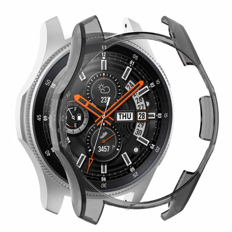 Прозрачный защитный чехол чехол-рамка для смарт-часов Samsung Galaxy Watch 46 мм Gear S3 Frontier |