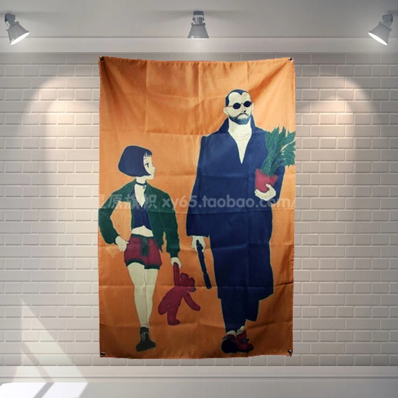 Leon-The Professional тканевые баннеры и аксессуары для классических фильмов бара