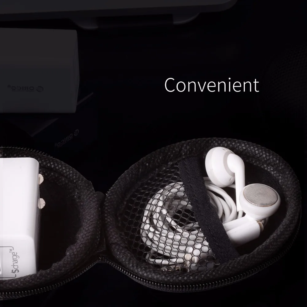 ORICO чехол для наушников сумка портативные наушники u диск хранения карт памяти usb
