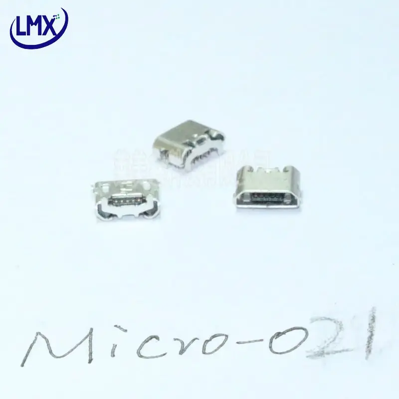 30 шт./лот Micro USB короткие 5 контактов/5 P гнездо/с рожком/DIP/8 мм/5Pin разъем |
