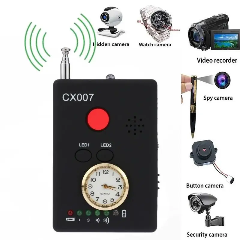 Беспроводная камера CX007 с полным диапазоном антишпионская функцией поиска GPS