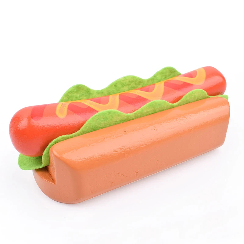 2017 игрушки ролевые игры Классические деревянные фрукты и имитация овощей лист