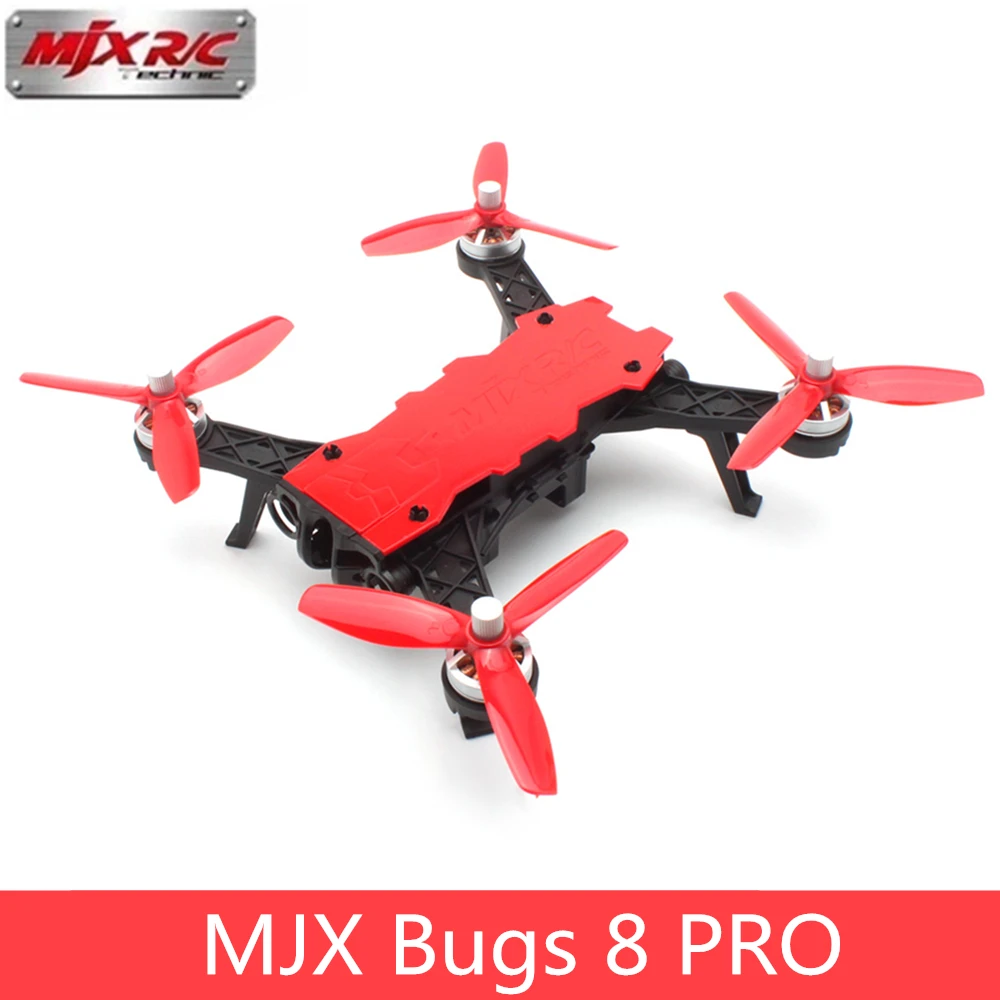 MJX B8 Pro Bugs 8 RC Дрон Квадрокоптер бесщеточный с мотором 2204 1800KV 3D флипс пульт