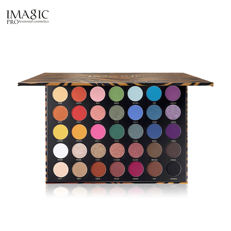 Fashion Women Eye Shadow Palette 35 Colors Long-lasting Matte Eyeshadow Glitter Makeup Nude Set Cosmetics |