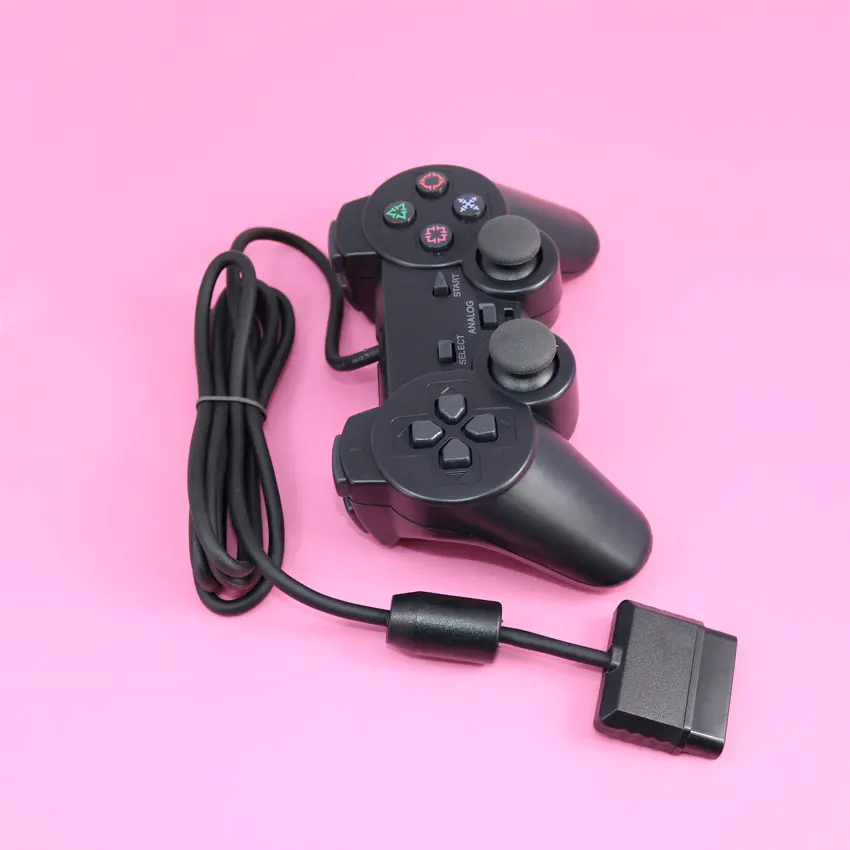 YuXi черный Вибрационный Быстрый двойной ударный проводной игровой контроллер с