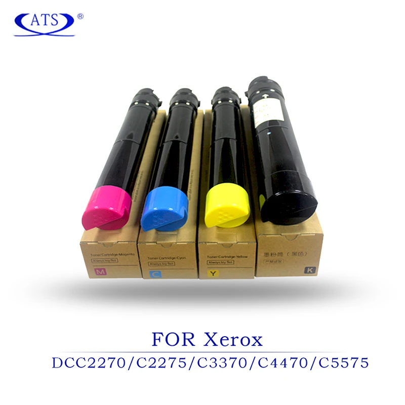 Картридж с тонером CMYK для Xerox DCC 2270 2275 3370 4470 5575 DCC2270 DCC2275 DCC3370 DCC4470 DCC5575 4 шт./компл. |