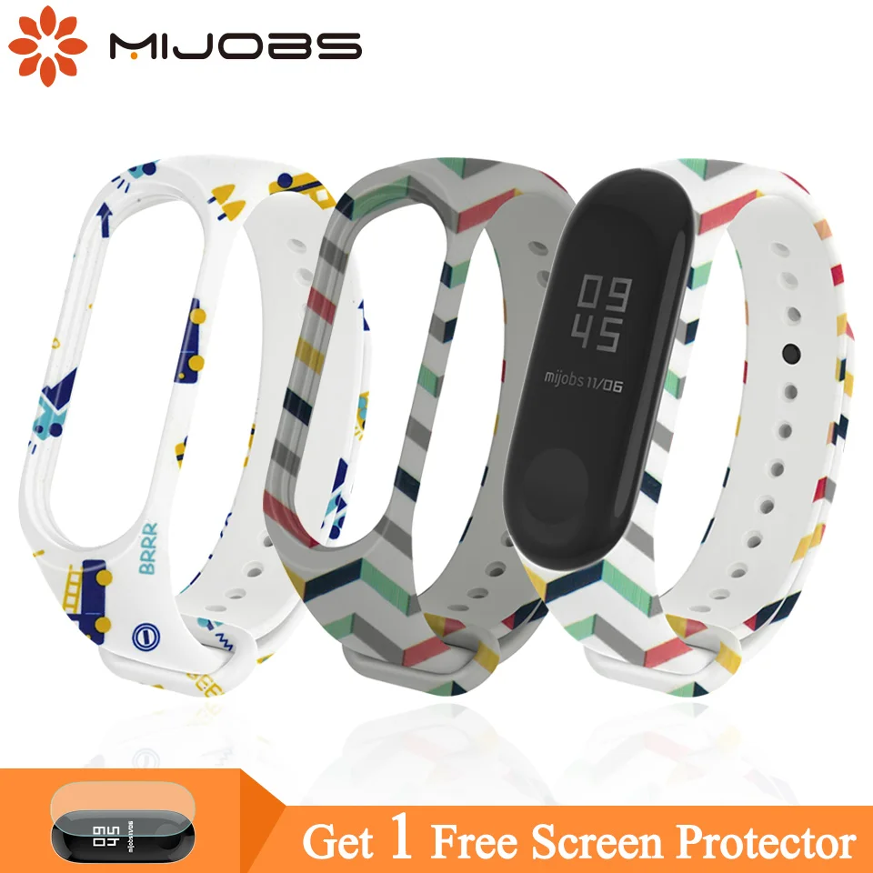 Ремешок mi jobs mi Band 4 для Xiaomi mi Band 4 сменный силиконовый ремешок для Xiaomi mi Band 3 Смарт-часы браслеты mi band 3
