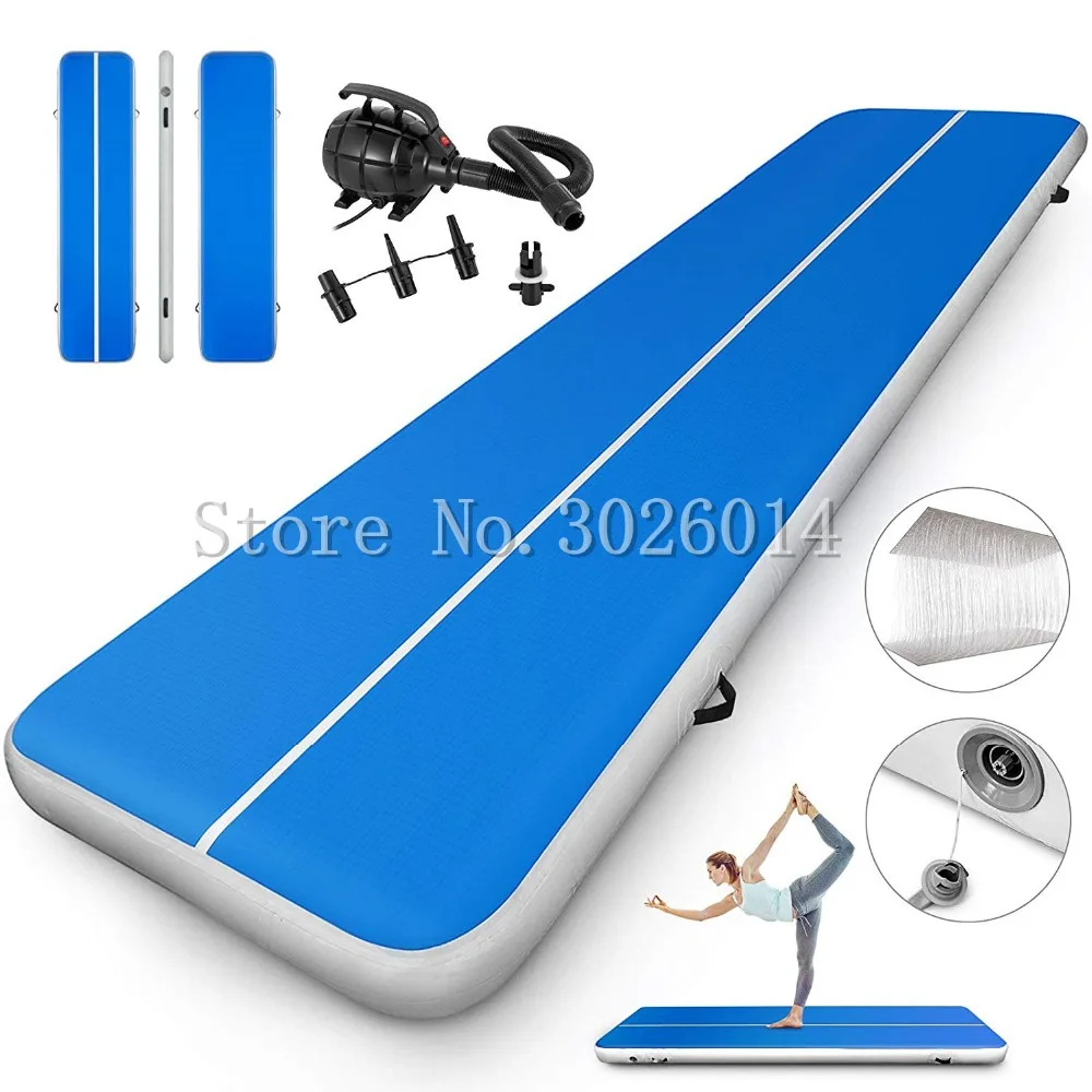 

Free Shipping Multipurpose Air Track Tumbling Mat For Gymnastics 29.5ft Inflatable Gymnastics Airtrack Mat Gym Equipment Mat Gym