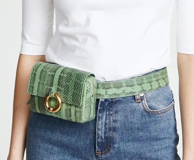 Iview 2019 Женская поясная сумка забавные Сумки роскошная кожаная нагрудная