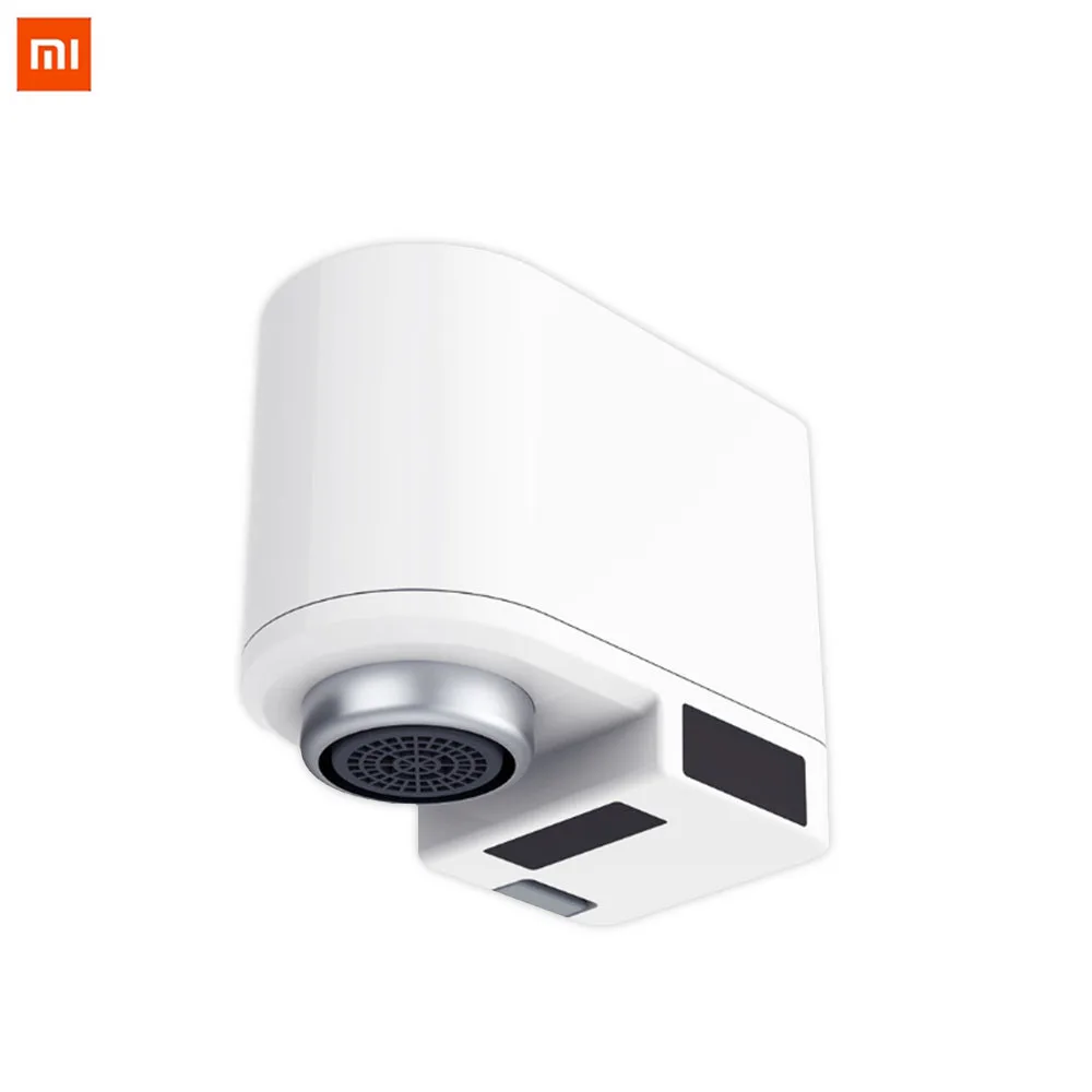 White Xiaomi Mijia Zajia автоматическое сенсорное инфракрасное Индукционное водосберегающее устройство для умного дома для кухни ванной раковины кран - Цвет: White