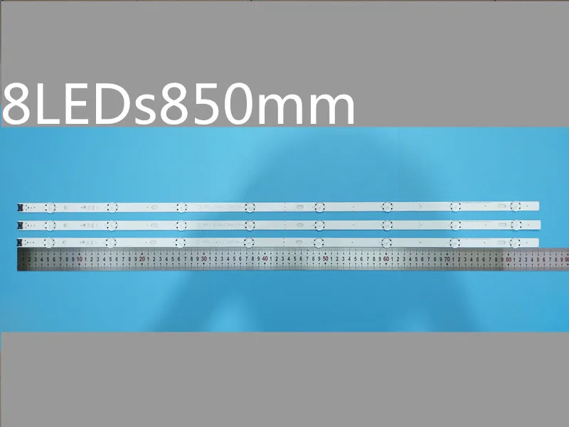(Новый комплект) 30 шт. 8 светодиодный 850 мм подсветка полосы для LG HC430DGN-SLNX1 43UF6400 43UF640V