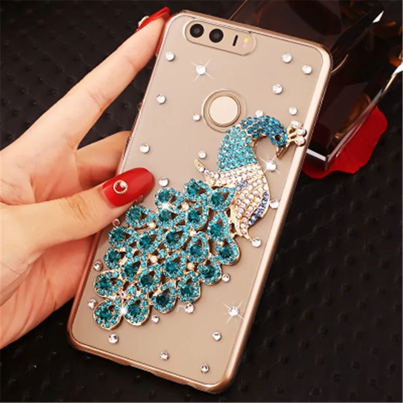 Y5 Y6 Y7 Prime 2018 Bling Diamond phone Cover Case For Huawei Honor 20 10 lite 9X 8A 8C 8X 8S V20 V10 P Smart Z 2019 pro |