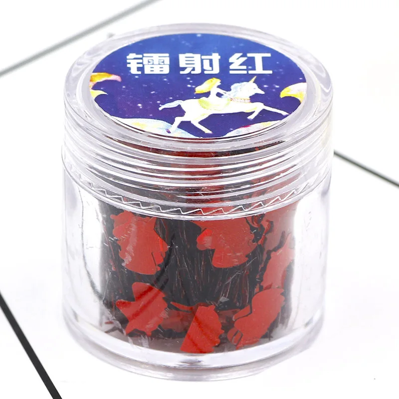 Единорог форма лазерные Блестящие Блестки для рукоделия украшения ногтей DIY