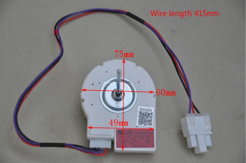 Оригинальный подлинный охлаждающий двигатель постоянного тока вентилятор